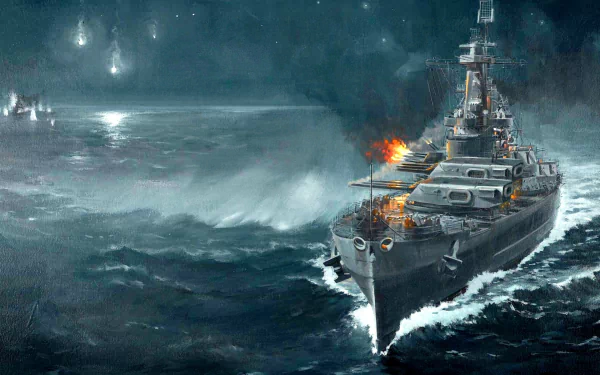 video game World of Warships HD Desktop Wallpaper | Background Image
