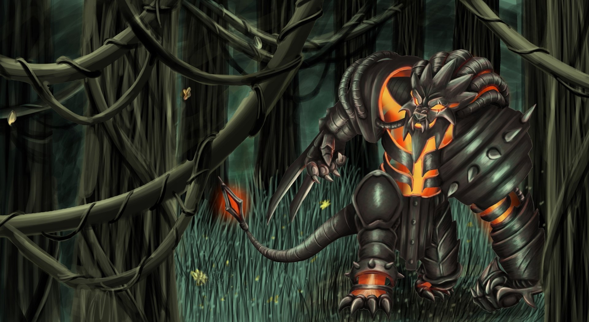 Download Rengar (League Of Legends) Video Game League Of Legends HD Wallpaper
