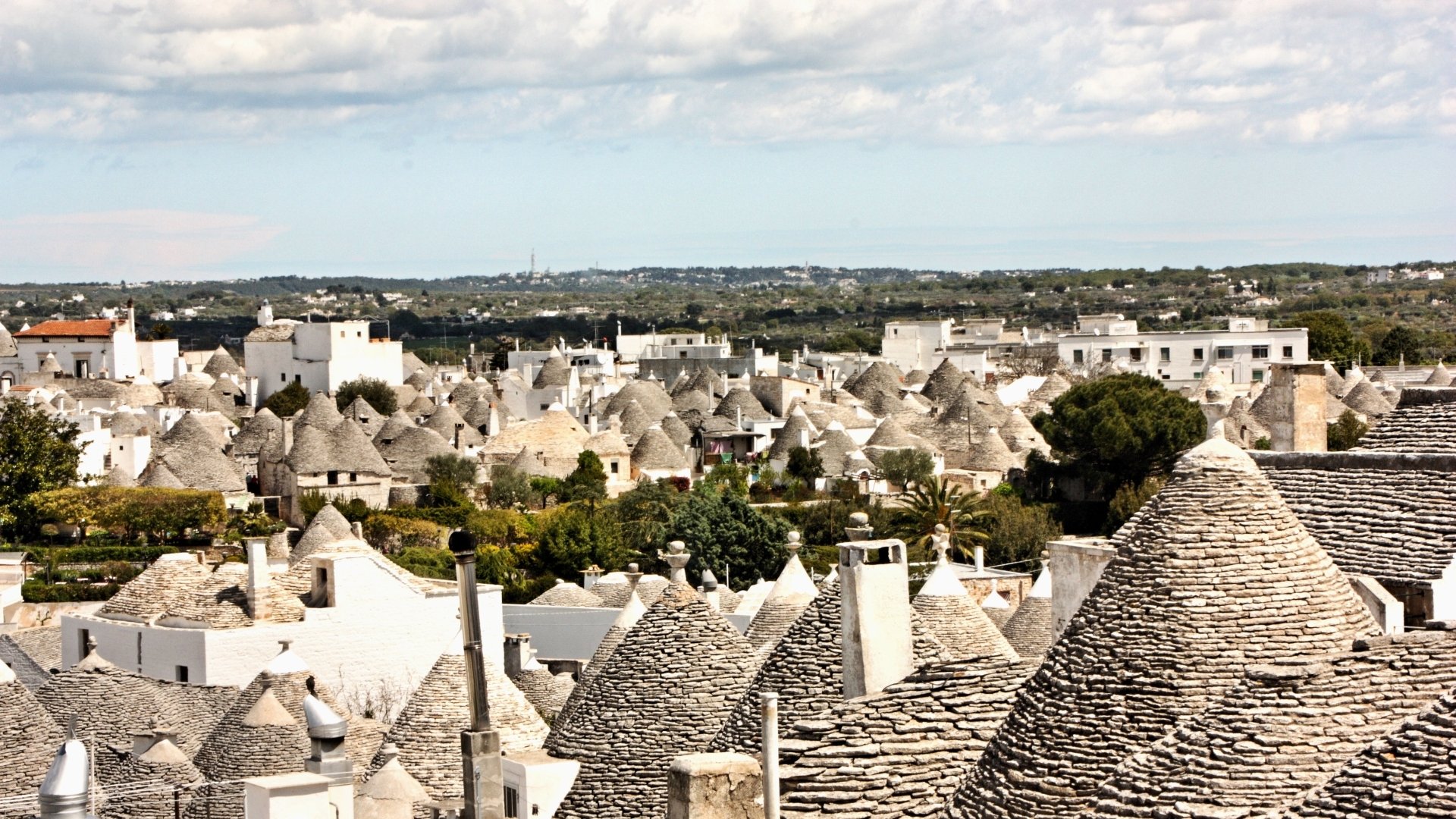 Download Man Made Alberobello HD Wallpaper