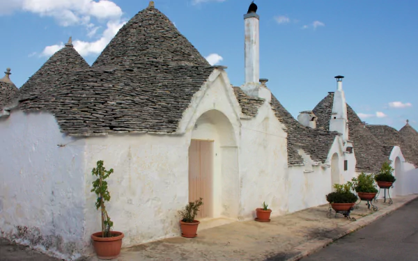 man made Alberobello HD Desktop Wallpaper | Background Image