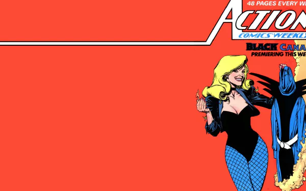 Black Canary Comic Action Comics HD Desktop Wallpaper | Background Image