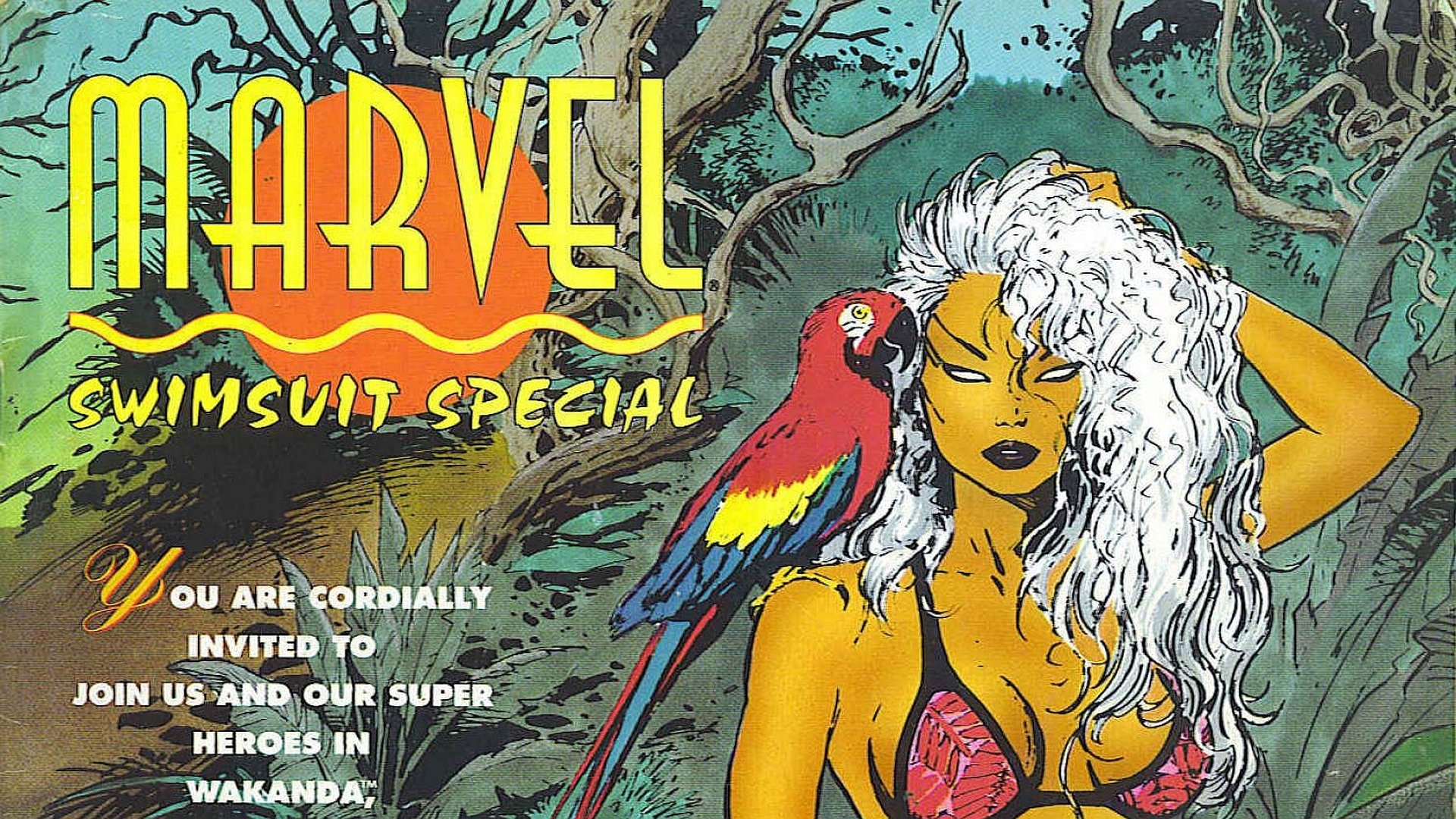 Download Comic Marvel Swimsuit Special HD Wallpaper