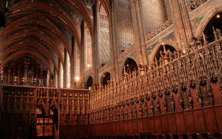 religious albi cathedral HD Desktop Wallpaper | Background Image