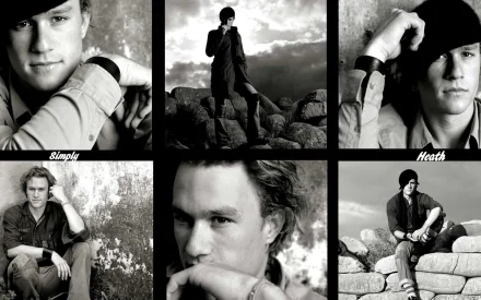 Celebrity Heath Ledger HD Desktop Wallpaper | Background Image