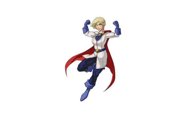 Comic Power Girl HD Desktop Wallpaper | Background Image