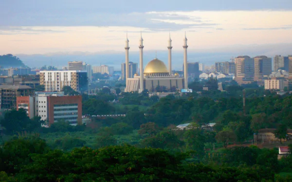 religious abuja national mosque HD Desktop Wallpaper | Background Image