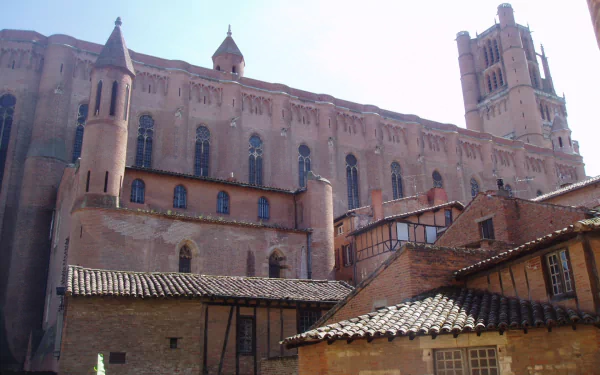 religious albi cathedral HD Desktop Wallpaper | Background Image