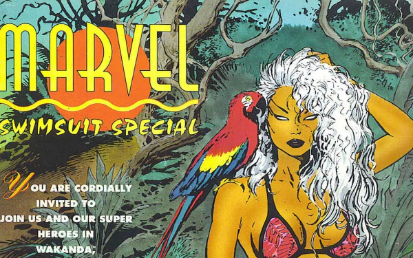 Comic Marvel swimsuit special HD Desktop Wallpaper | Background Image