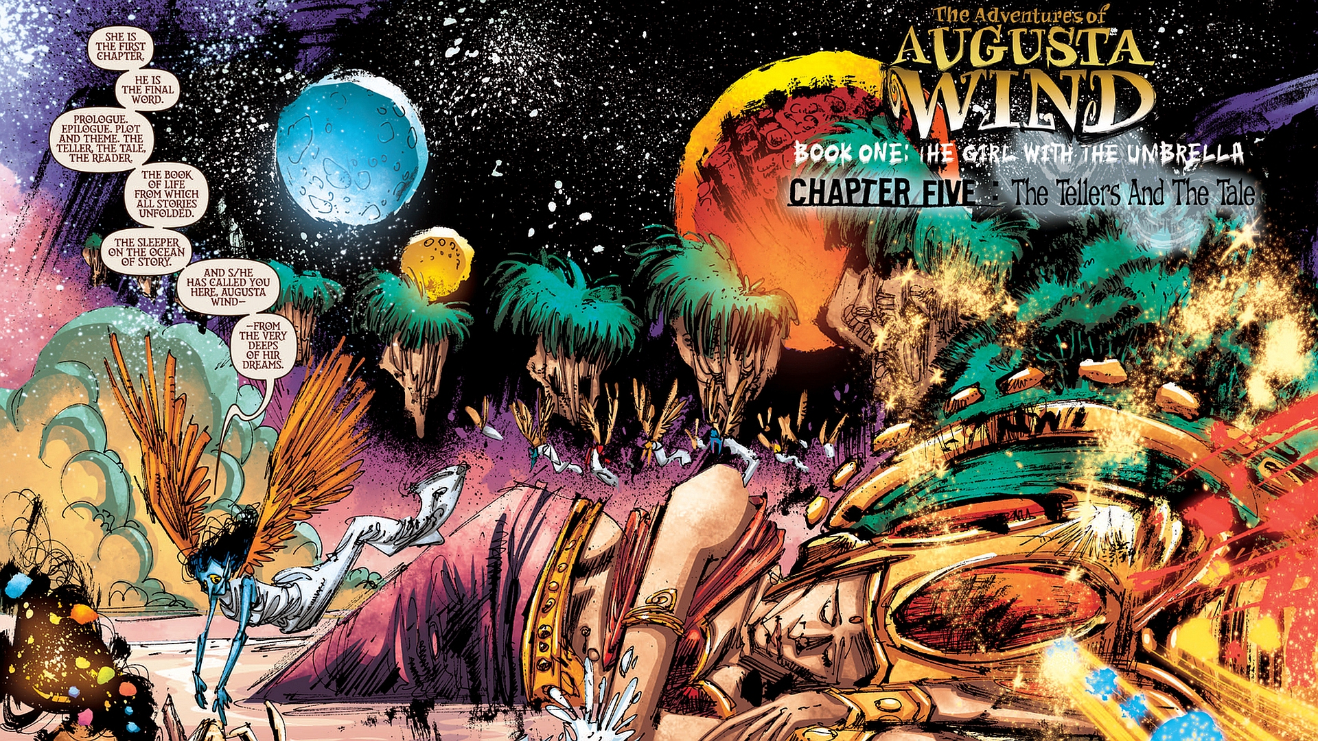 Comics Adventures of Augusta Wind HD Wallpaper | Background Image