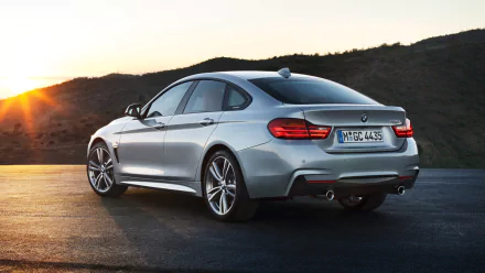 vehicle BMW 4 Series Gran Coupé HD Desktop Wallpaper | Background Image
