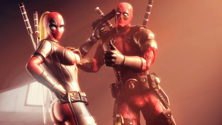 Comic Lady Deadpool HD Desktop Wallpaper | Background Image