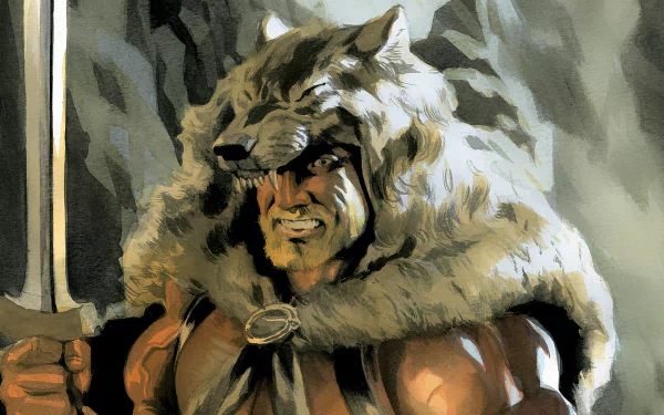 Comic Wolfskin HD Desktop Wallpaper | Background Image