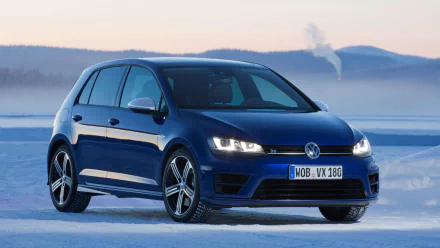 vehicle Volkswagen Golf R HD Desktop Wallpaper | Background Image