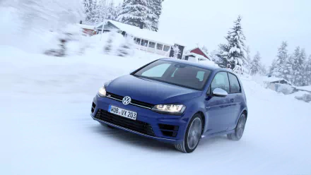 vehicle Volkswagen Golf R HD Desktop Wallpaper | Background Image