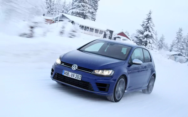 vehicle Volkswagen Golf R HD Desktop Wallpaper | Background Image
