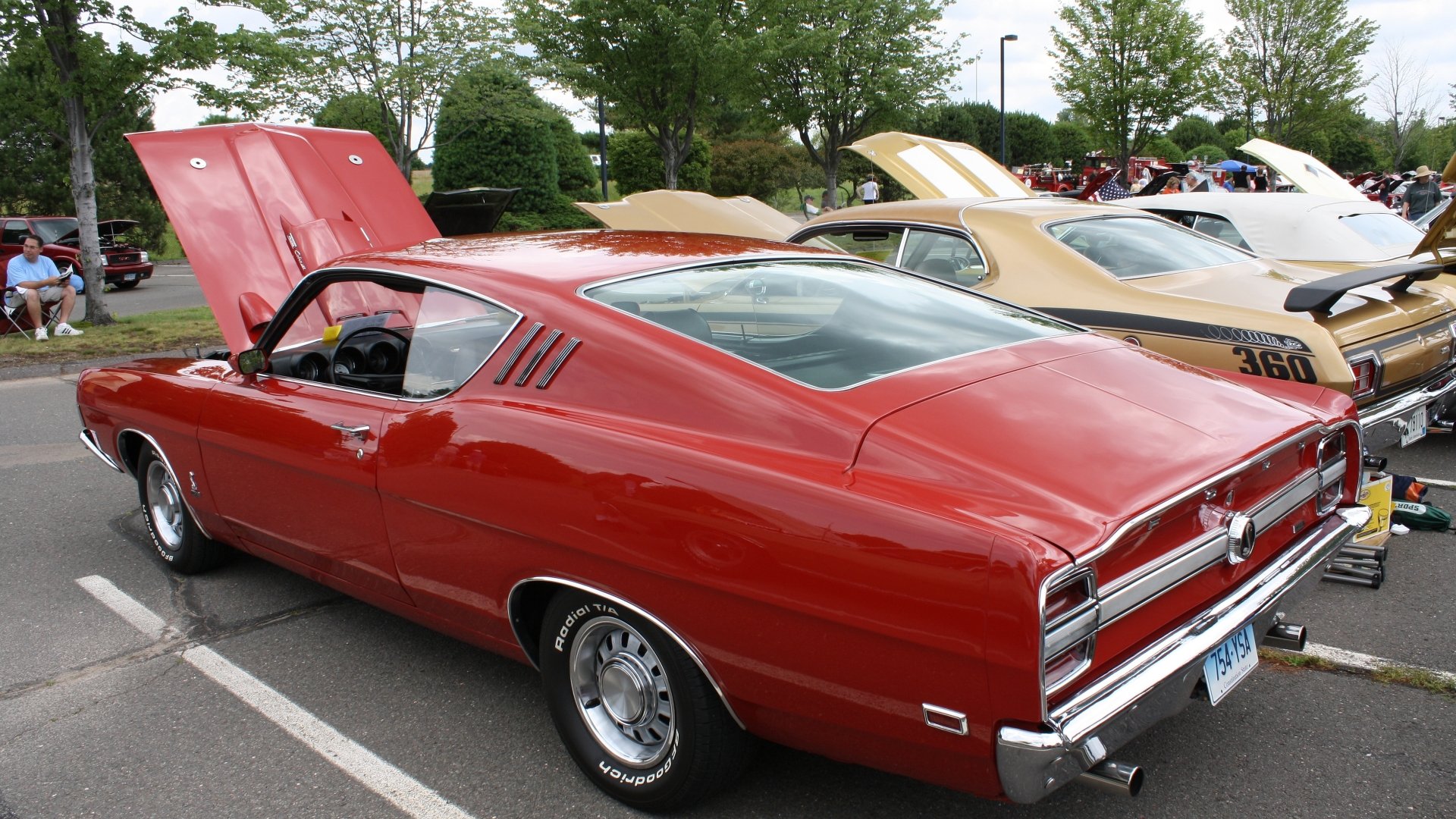 Download Vehicle Ford Torino 4k Ultra HD Wallpaper