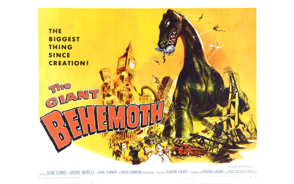 movie Behemoth, the Sea Monster HD Desktop Wallpaper | Background Image