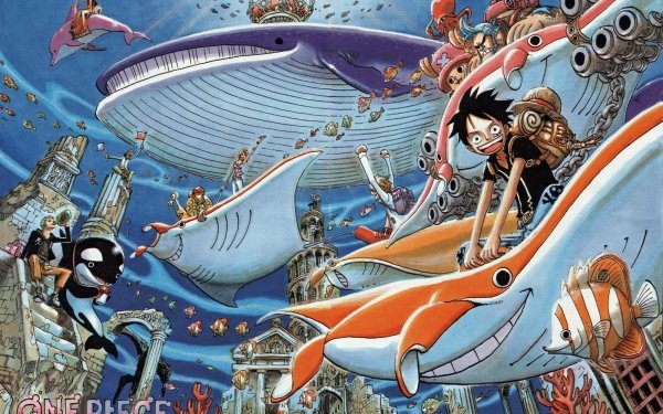 Anime One Piece Monkey D. Luffy Nami Sanji Franky Nico Robin Roronoa Zoro Tony Tony Chopper HD Wallpaper | Background Image