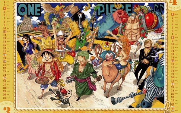 Anime One Piece Monkey D. Luffy Nami Sanji Franky Nico Robin Tony Tony Chopper HD Wallpaper | Background Image