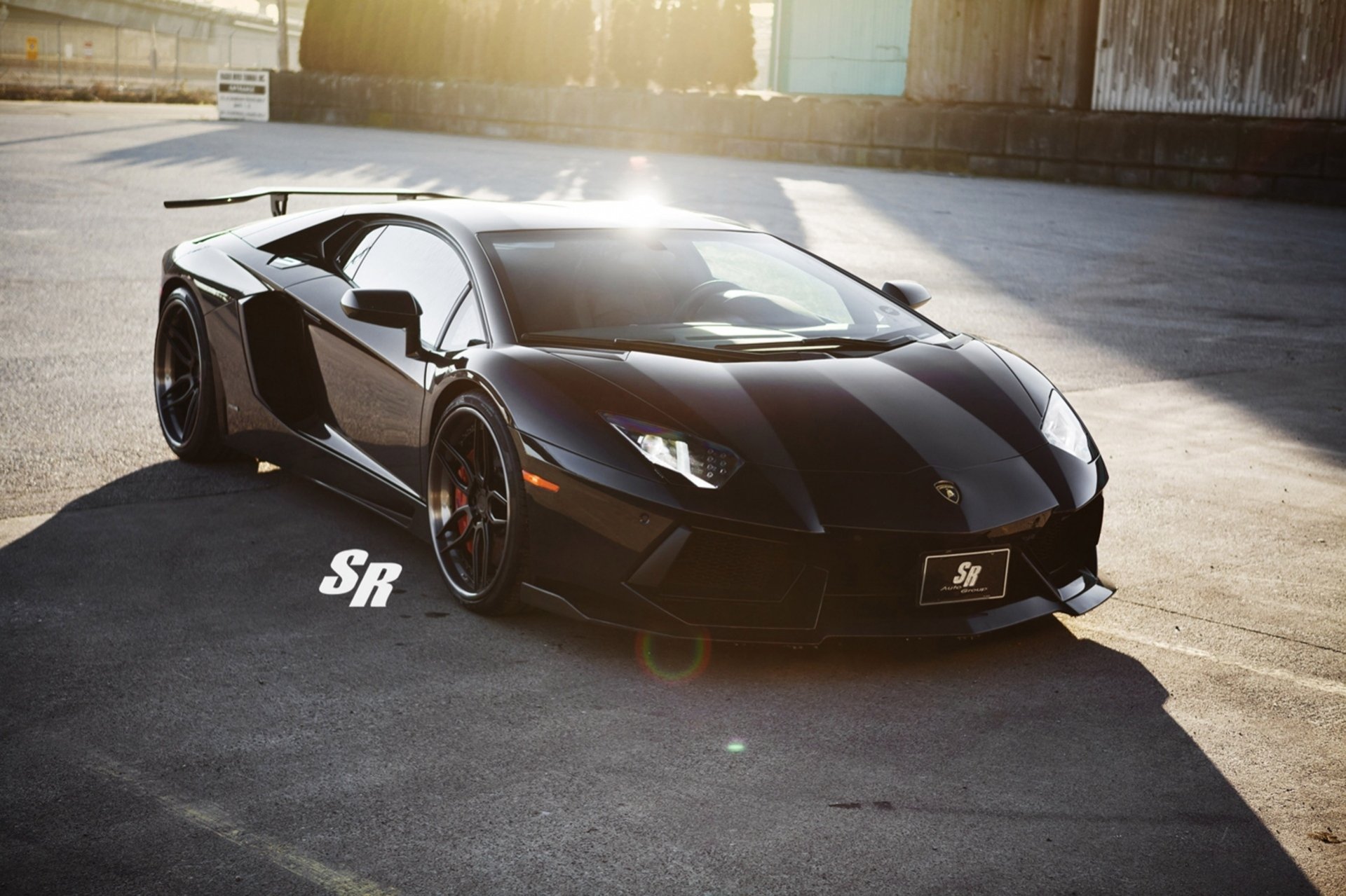 Lamborghini Aventador lp700 чёрный