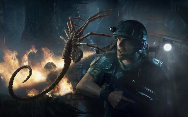 video game Aliens: Colonial Marines HD Desktop Wallpaper | Background Image