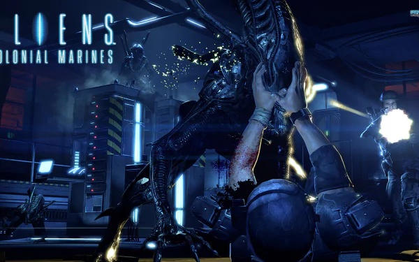 video game Aliens: Colonial Marines HD Desktop Wallpaper | Background Image