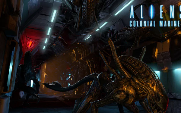 video game Aliens: Colonial Marines HD Desktop Wallpaper | Background Image