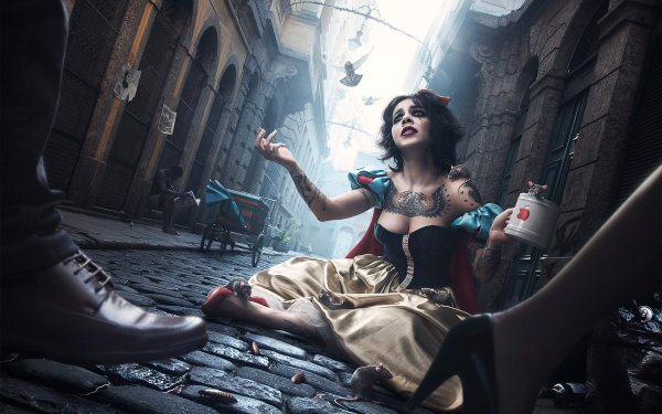 Women Cosplay Snow White HD Wallpaper | Background Image
