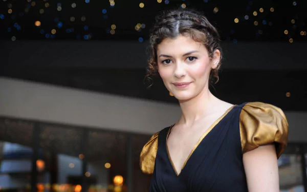 French actress Celebrity Audrey Tautou HD Desktop Wallpaper | Background Image
