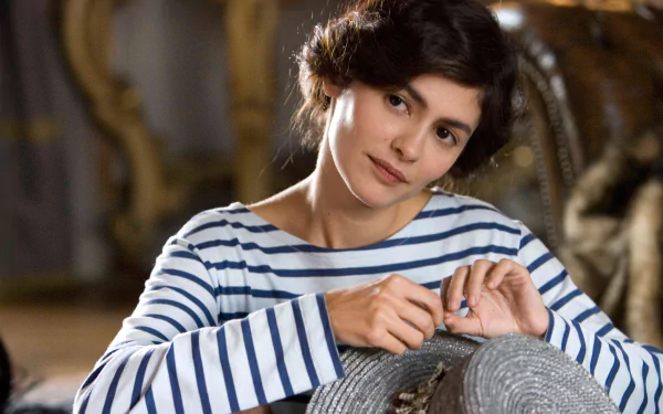 French actress Celebrity Audrey Tautou HD Desktop Wallpaper | Background Image