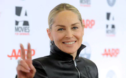 American actress Celebrity Sharon Stone HD Desktop Wallpaper | Background Image