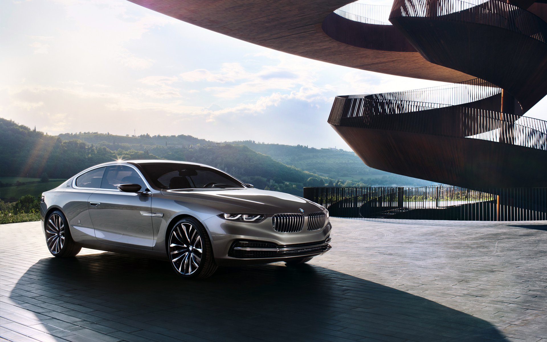 Download BMW Vehicle BMW Pininfarina Gran Lusso Coupe HD Wallpaper