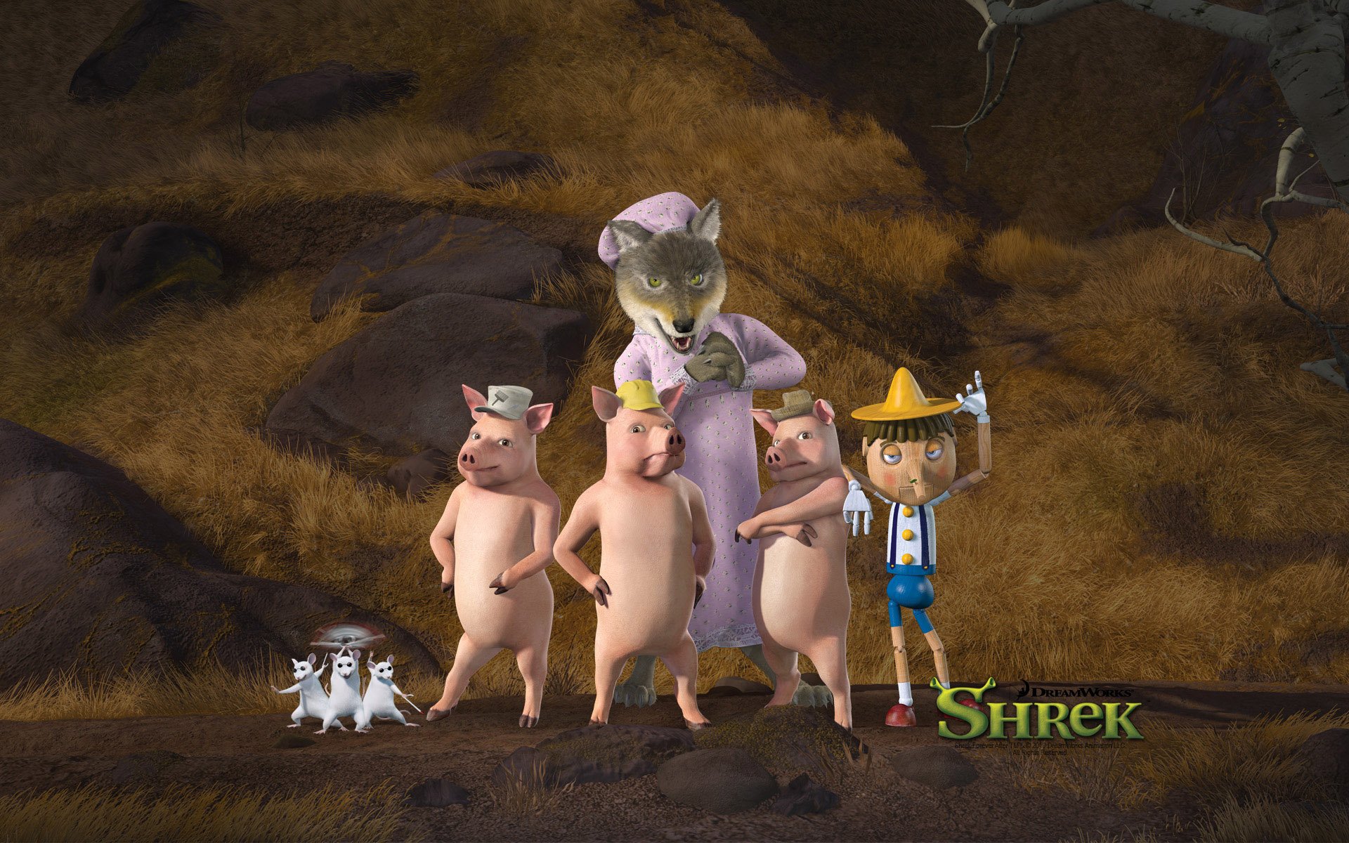 Download Movie Shrek HD Wallpaper