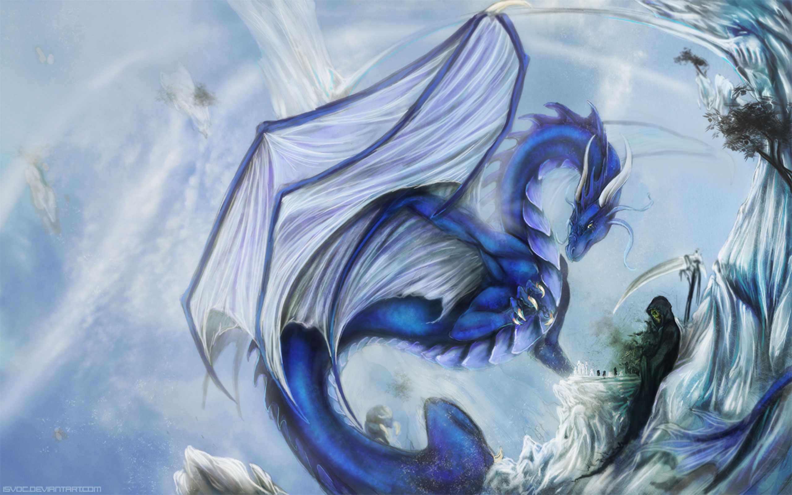 Fantasy Dragon HD Wallpaper