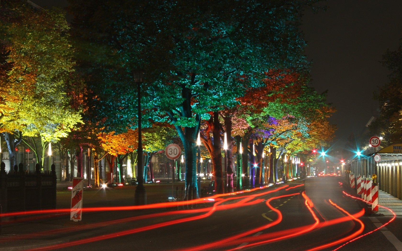 Download Artistic Festival Of Lights - Berlin Wallpaper