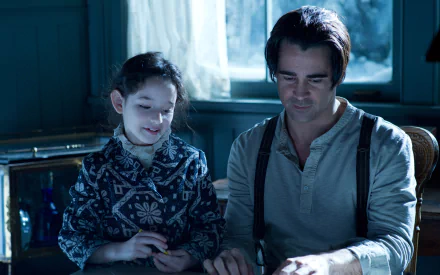 Mckayla Twiggs Peter Lake Colin Farrell movie Winter's Tale HD Desktop Wallpaper | Background Image
