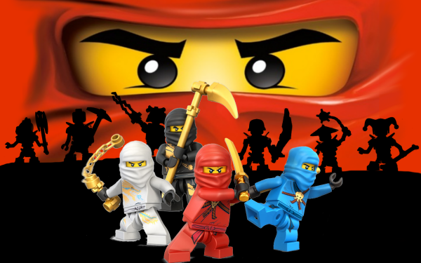 TV Show Lego Ninjago: Masters of Spinjitzu Lego Kai Jay Walker Zane Cole HD Wallpaper | Background Image