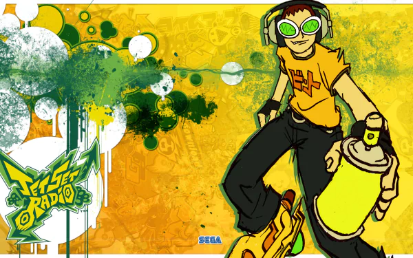 Beat (Jet Set Radio) video game Jet Set Radio HD Desktop Wallpaper | Background Image