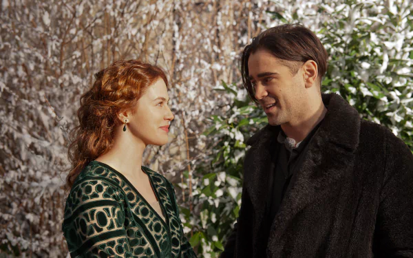 Peter Lake Colin Farrell beverly penn jessica brown findlay movie Winter's Tale HD Desktop Wallpaper | Background Image