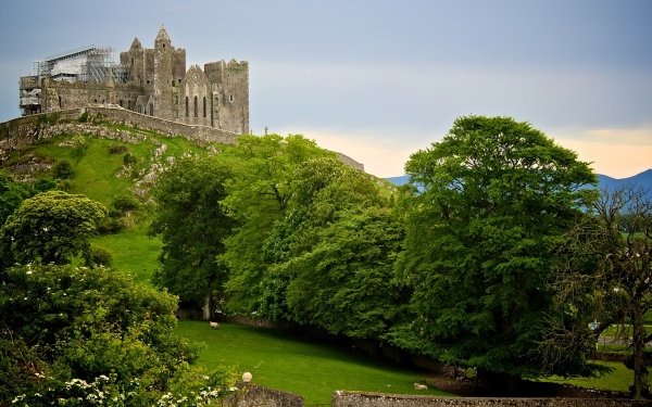 Man Made Rock Of Cashel Castles Ireland HD Wallpaper | Background Image
