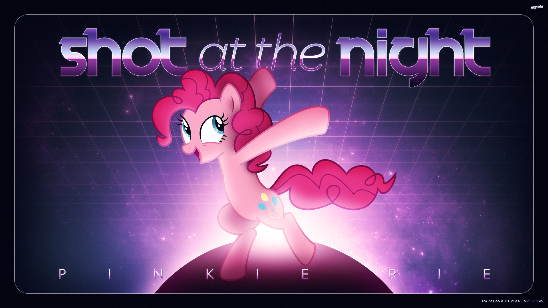 Download My Little Pony Vector Pinkie Pie TV Show My Little Pony: Friendship Is Magic HD Wallpaper by impala99