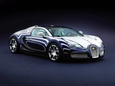 Bugatti vehicle Bugatti Veyron Grand Sport L'Or Blanc HD Desktop Wallpaper | Background Image