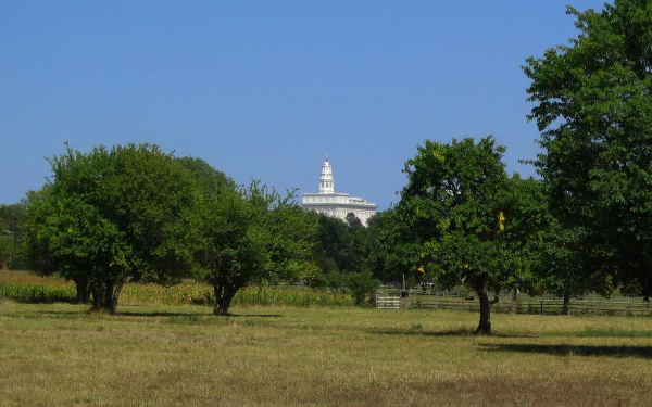religious Nauvoo Temple HD Desktop Wallpaper | Background Image