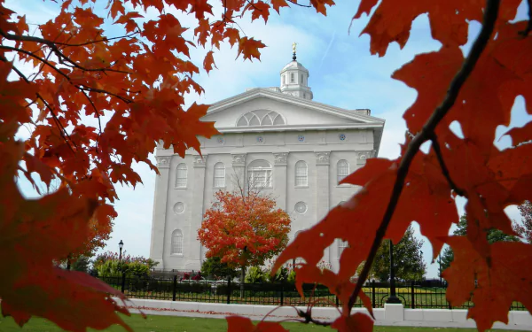 religious Nauvoo Temple HD Desktop Wallpaper | Background Image