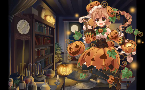 Anime halloween anime halloween HD Desktop Wallpaper | Background Image