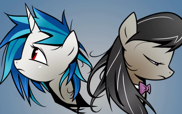 My Little Pony Vinyl Scratch DJ Pon-3 Octavia Melody TV Show My Little Pony: Friendship Is Magic HD Desktop Wallpaper | Background Image