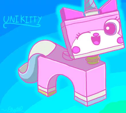 text lego unicorn cat Unikitty (Lego Movie) movie The Lego Movie HD Desktop Wallpaper | Background Image