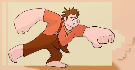 Ralph (Wreck-It Ralph) movie Wreck-It Ralph HD Desktop Wallpaper | Background Image