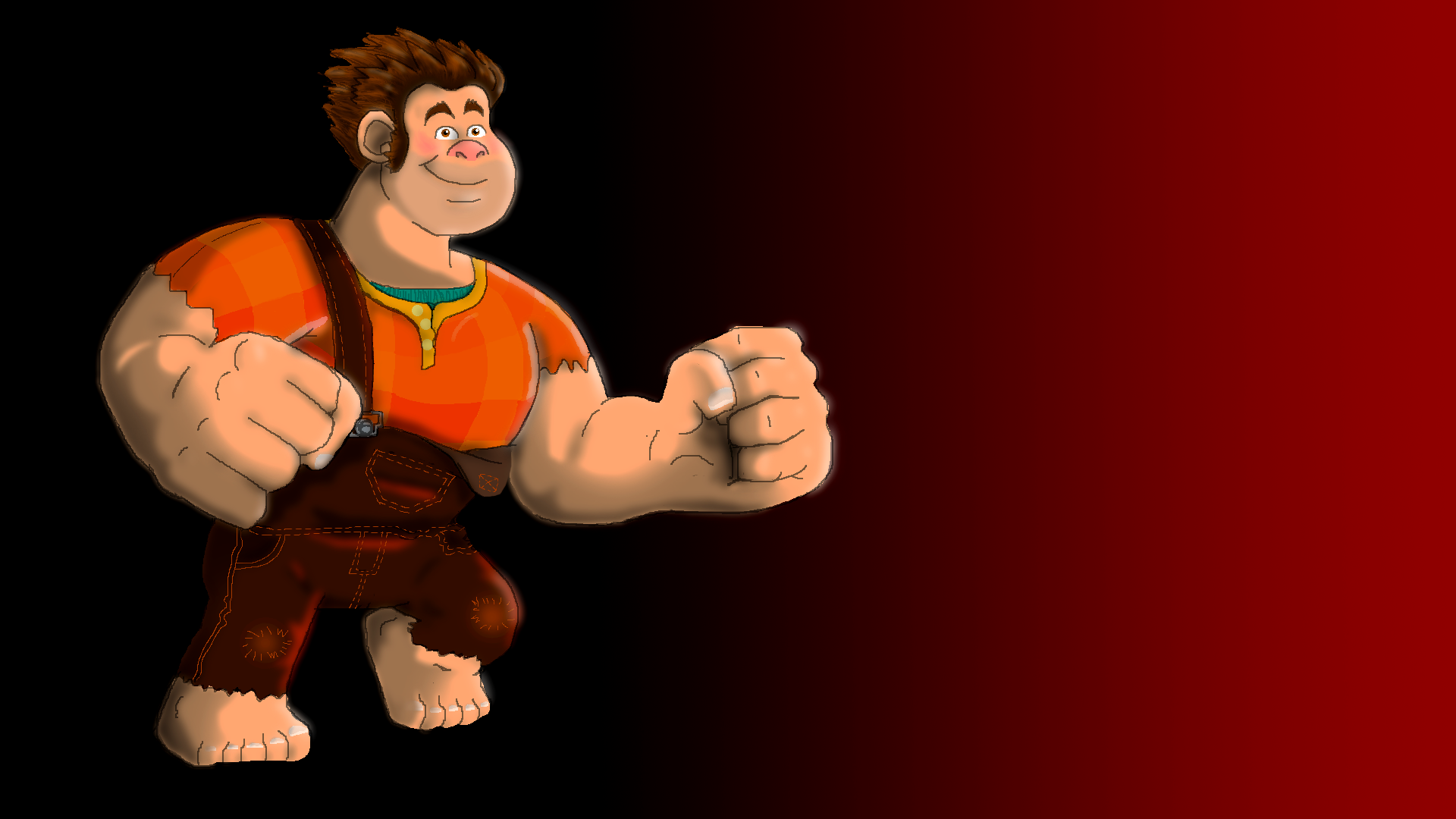 Download Ralph (Wreck-It Ralph) Movie Wreck-It Ralph HD Wallpaper by Dragonmaker990