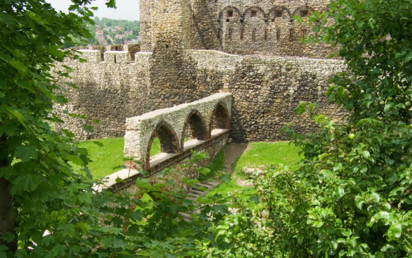 man made Bedzin Castle HD Desktop Wallpaper | Background Image